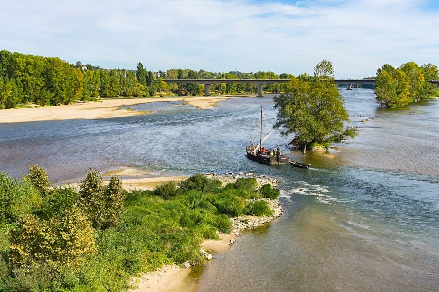 La Loire les pieds dans l’eau