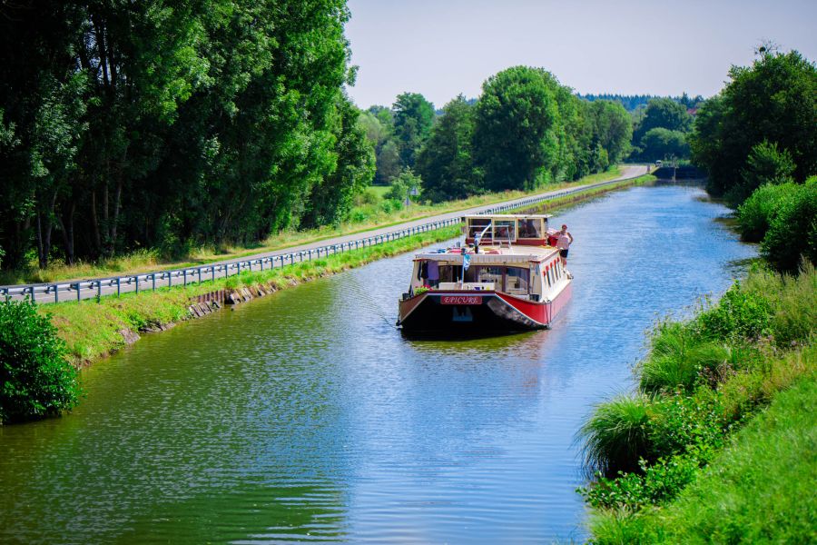 Le Canal du Centre, de Chalon-sur-Saône à Digoin