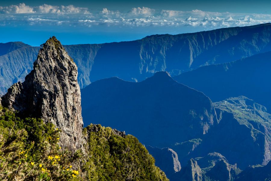 La Réunion, une île volcanique formée il y 3 trois millions d
