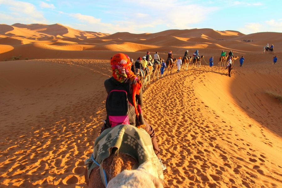 Maroc : randonnée facile dans la vallée du Draa et le désert du Sahara